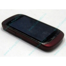 Красно-розовый телефон Alcatel One Touch 818 (Можайск)