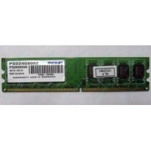 Модуль оперативной памяти 4Gb DDR2 Patriot PSD24G8002 pc-6400 (800MHz)  (Можайск)