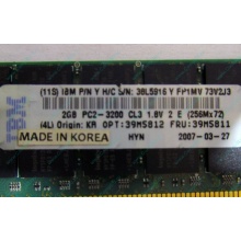 IBM 39M5811 39M5812 2Gb (2048Mb) DDR2 ECC Reg memory (Можайск)