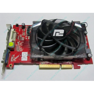Б/У видеокарта 1Gb ATI Radeon HD4670 AGP PowerColor R73KG 1GBK3-P (Можайск)